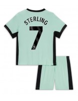 Chelsea Raheem Sterling #7 Kolmaspaita Lasten 2023-24 Lyhythihainen (+ shortsit)